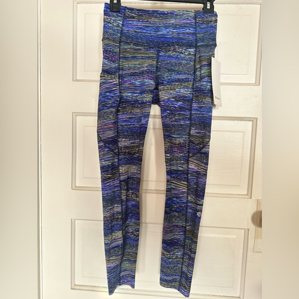 Size 6 Lululemon Fast and Free HR 7/8 tights
